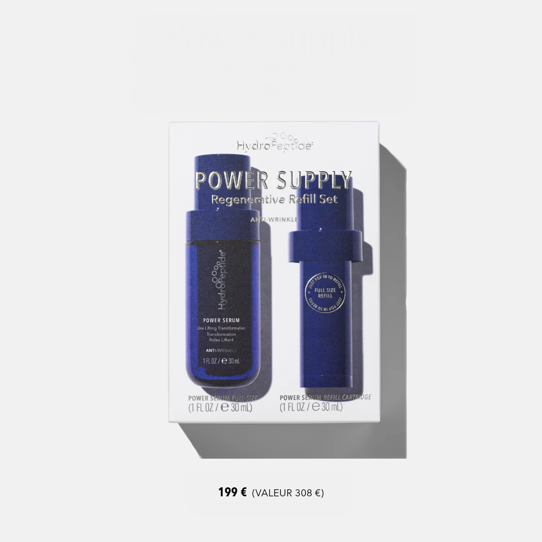 Power Supply Power Serum ~ Coffret Power Serum avec sa recharge régénérative